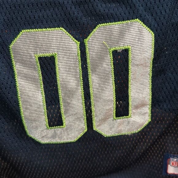 SEATTLE SEAHAWKS JERSEY PETS OFFICIAL NFL TEAM WEAR BLUE & GREEN STITCHED M NWT - Picture 5 of 12